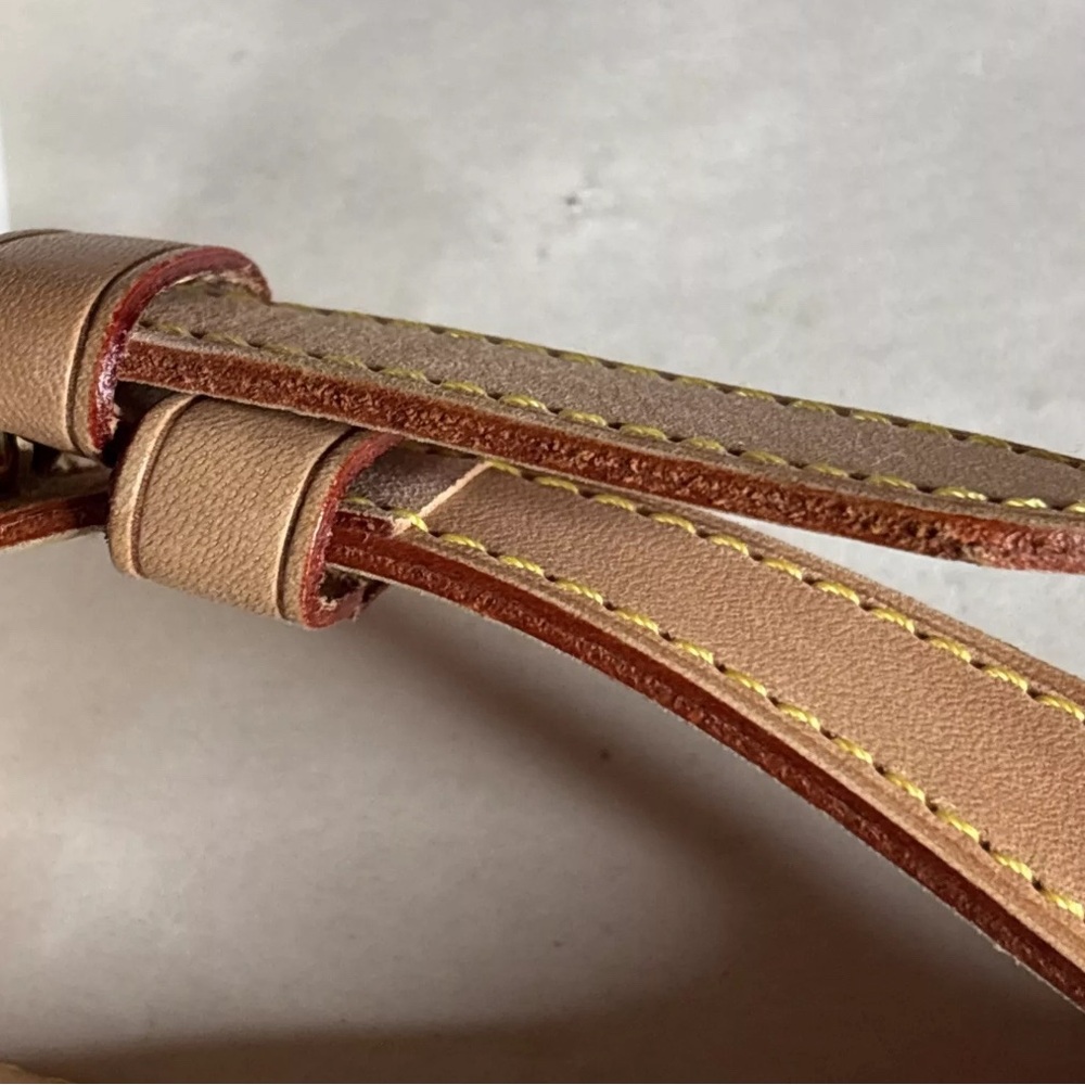 Luxury Louis Vuitton Tan and Cream Shoulder Bag with Monogram Design NWOT - Picture 10 of 13